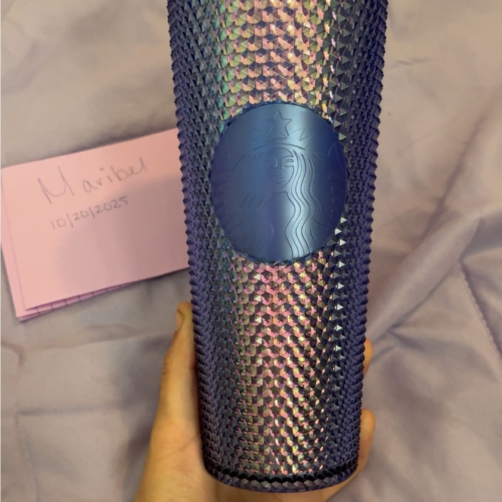 Starbucks Iridescent Disney 50th Anniversary Tumbler